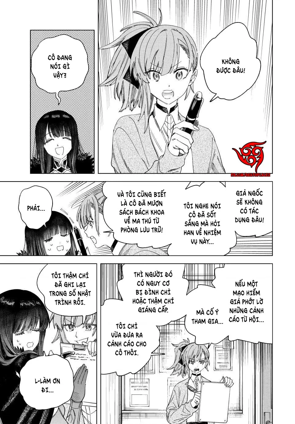 The Witch and the MercenaryMajo to Youhei Chapter 35 - Trang 9