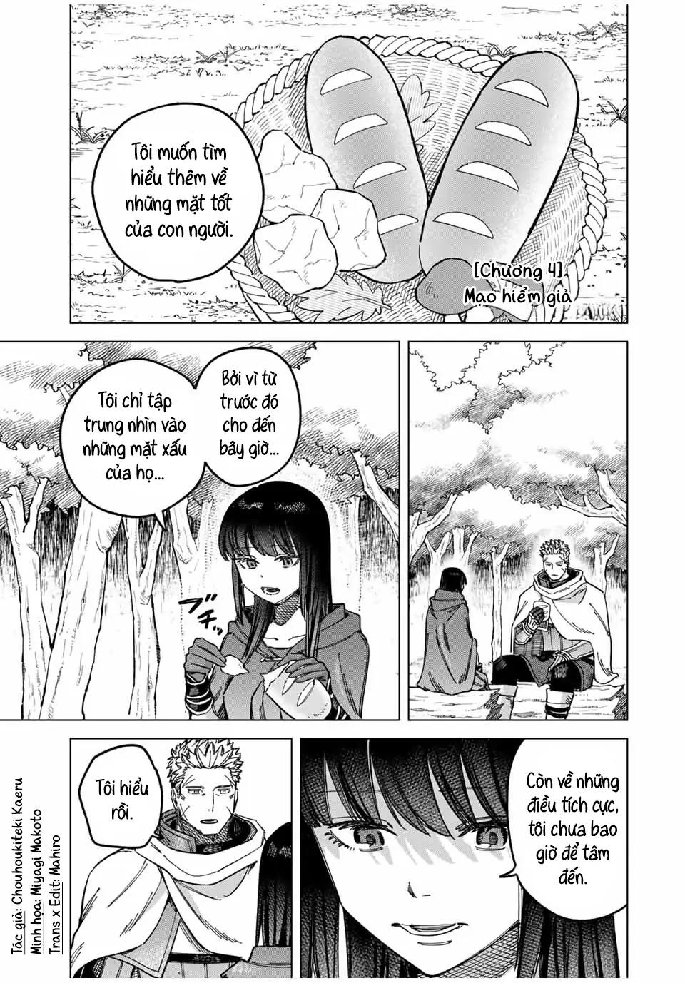The Witch and the MercenaryMajo to Youhei Chapter 4 - Trang 7