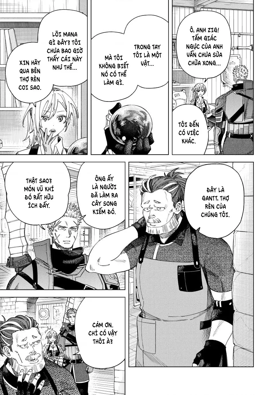 The Witch and the MercenaryMajo to Youhei Chapter 41 - Trang 9