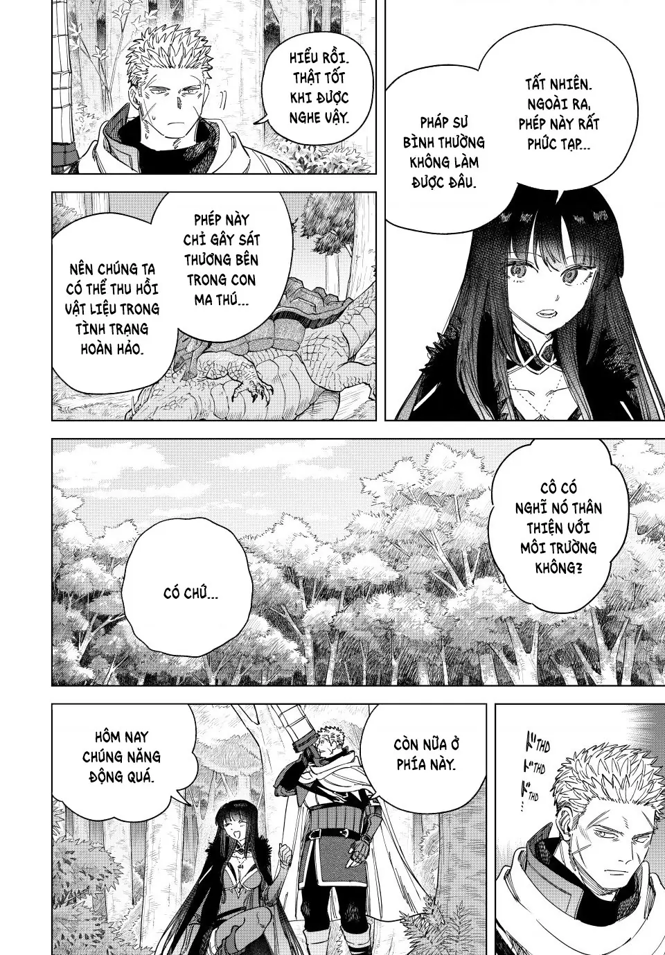The Witch and the MercenaryMajo to Youhei Chapter 42 - Trang 10
