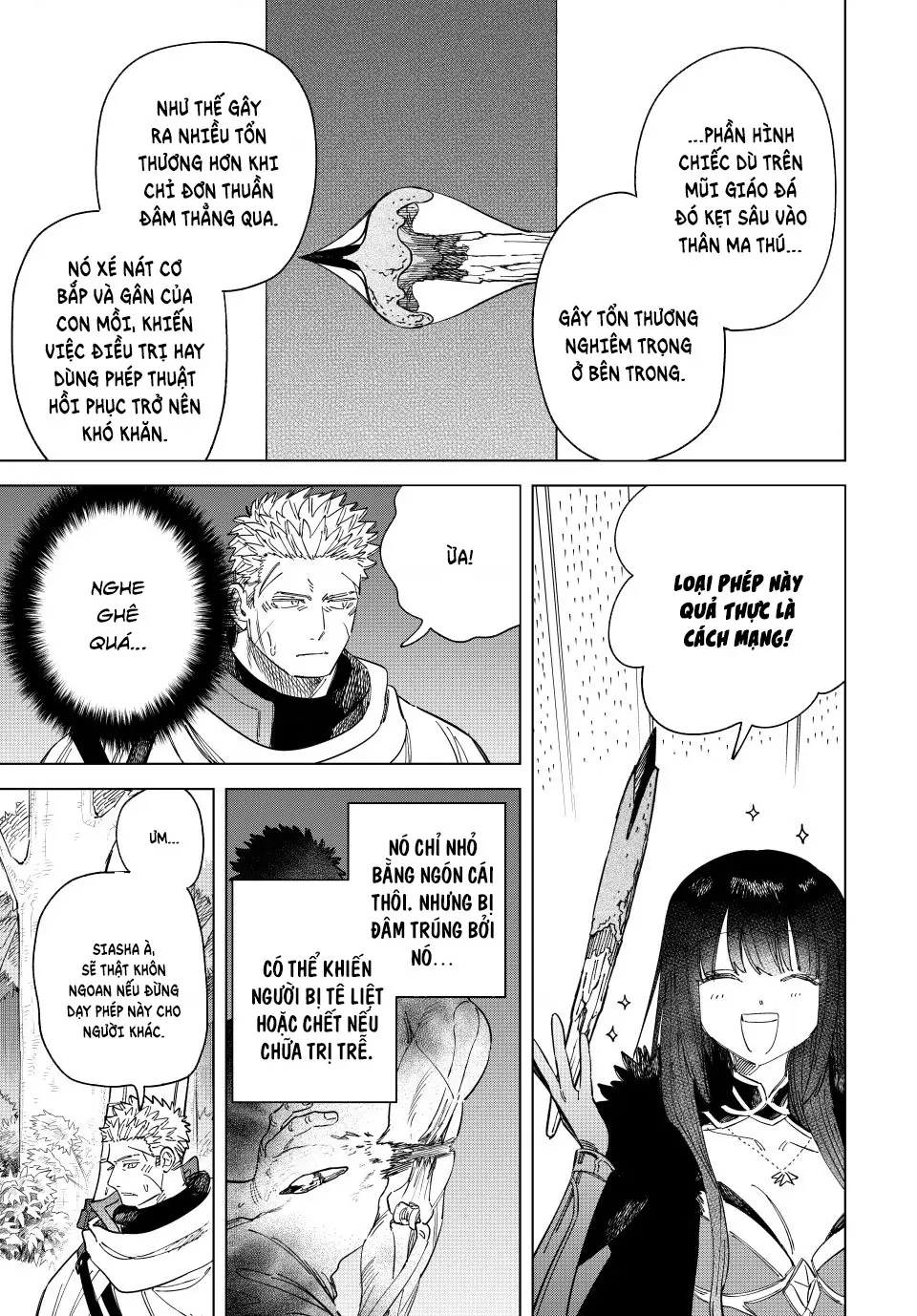 The Witch and the MercenaryMajo to Youhei Chapter 42 - Trang 9