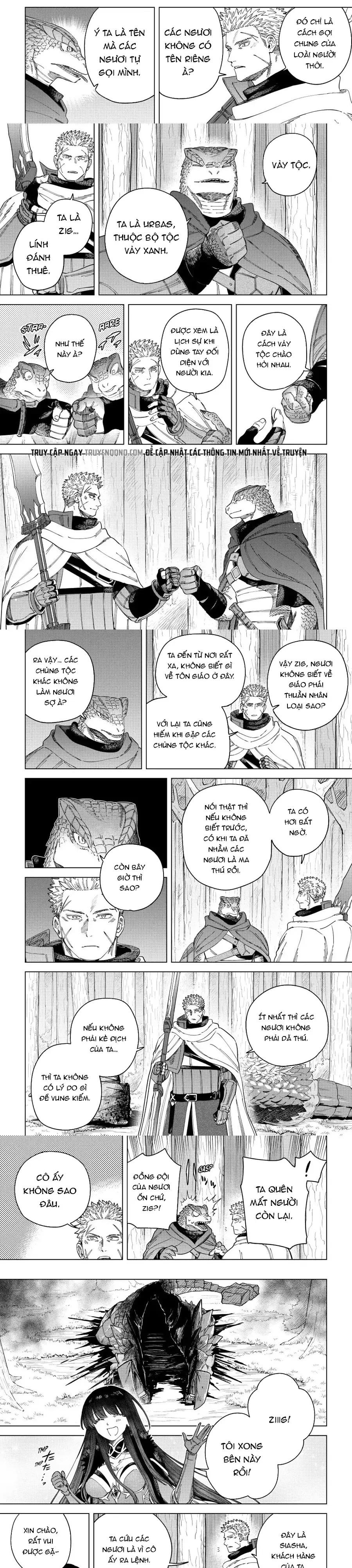 The Witch and the MercenaryMajo to Youhei Chapter 43 - Trang 8