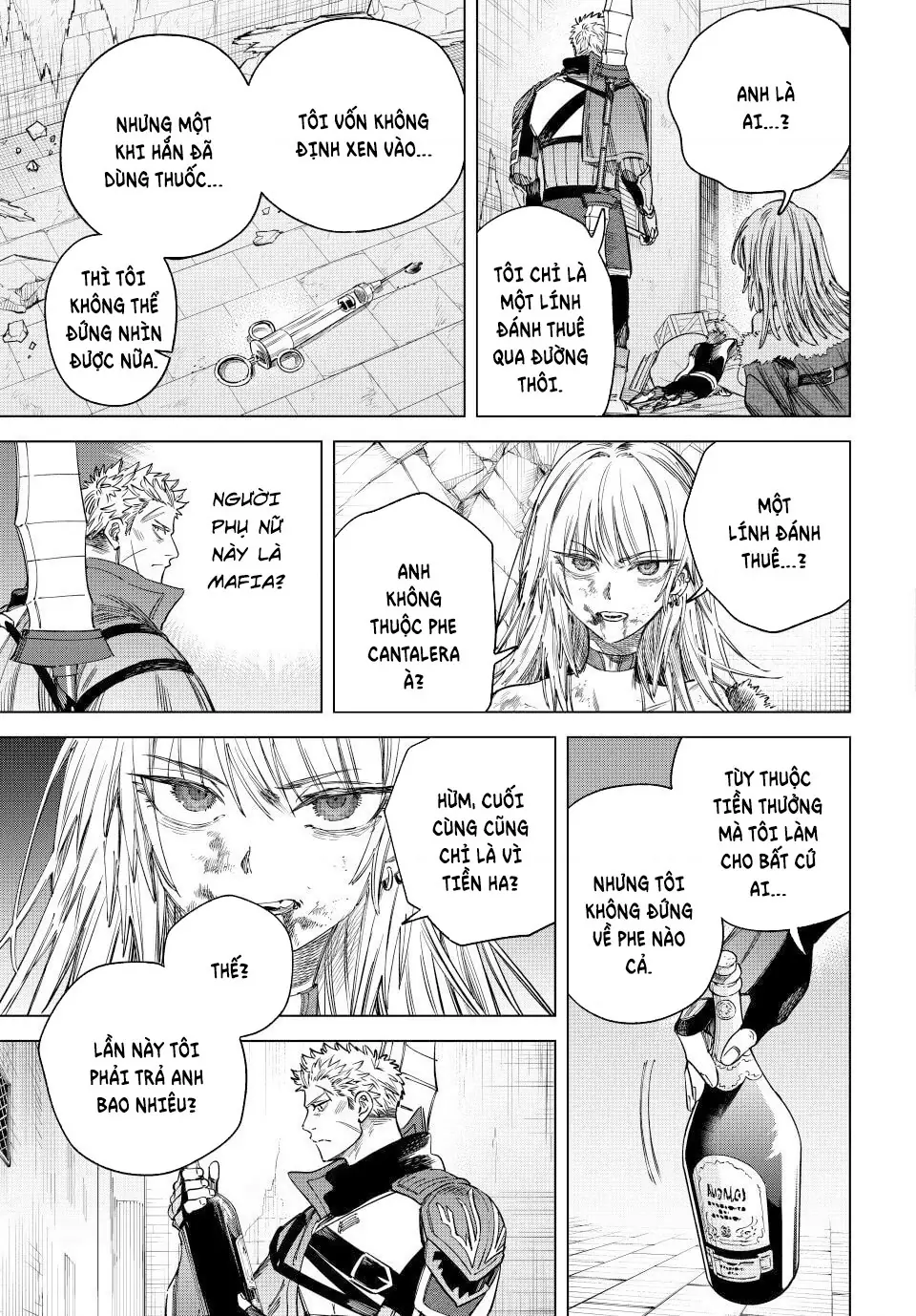 The Witch and the MercenaryMajo to Youhei Chapter 50 - Trang 11