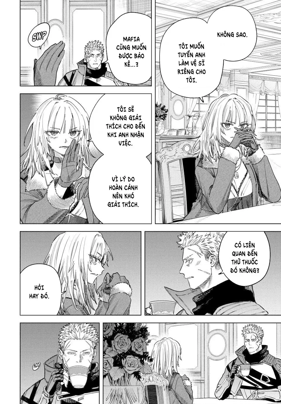 The Witch and the MercenaryMajo to Youhei Chapter 52 - Trang 6