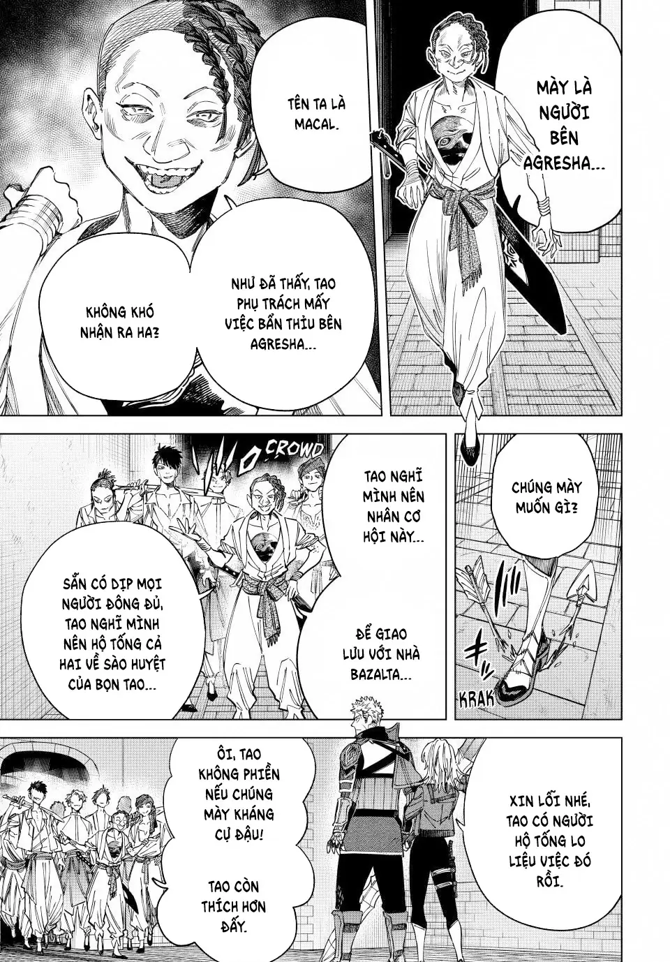 The Witch and the MercenaryMajo to Youhei Chapter 54 - Trang 11