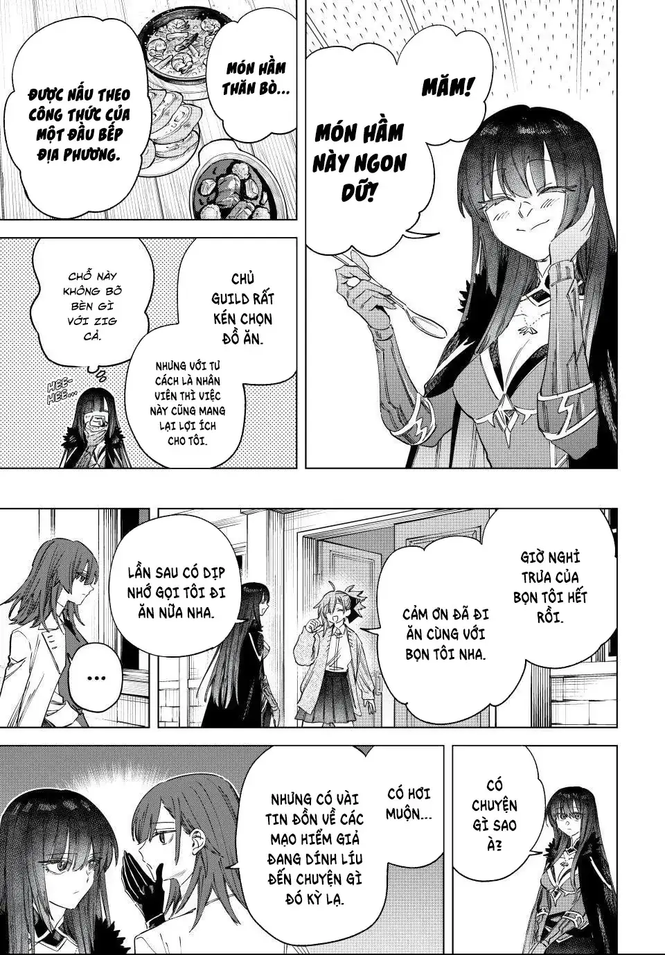 The Witch and the MercenaryMajo to Youhei Chapter 58 - Trang 12
