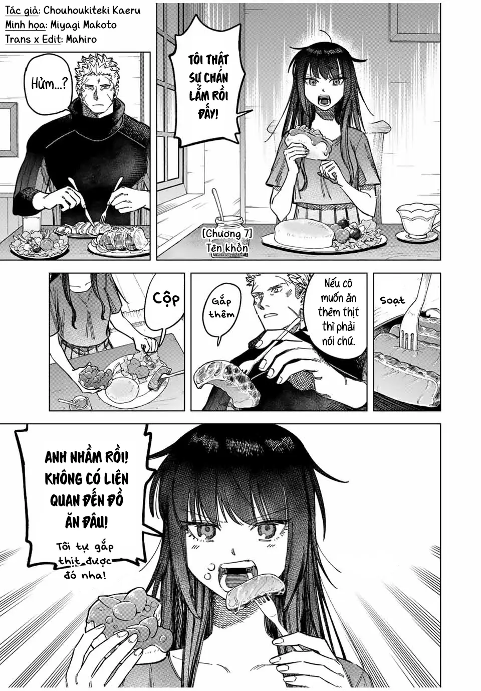 The Witch and the MercenaryMajo to Youhei Chapter 7 - Trang 7