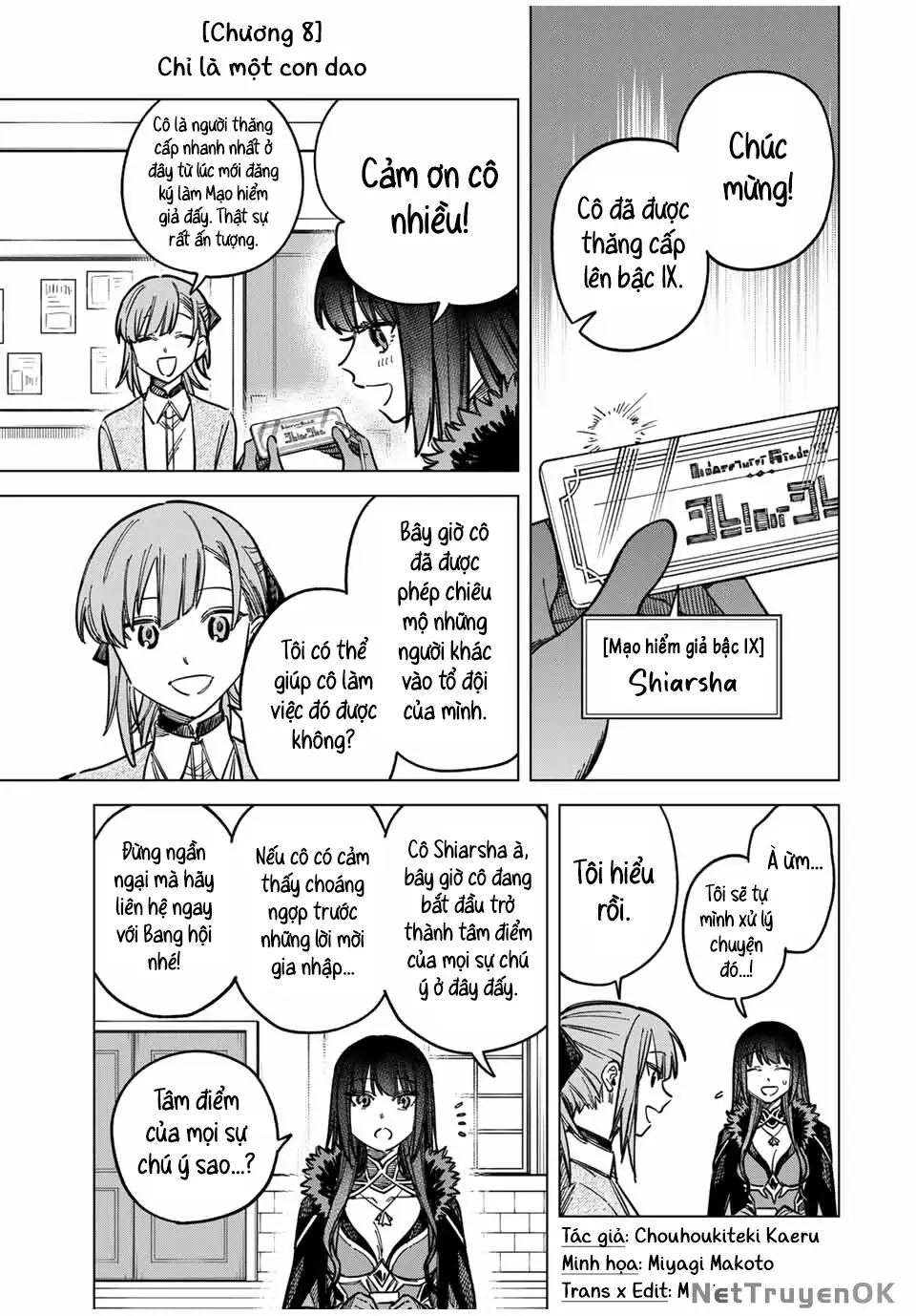 The Witch and the MercenaryMajo to Youhei Chapter 8 - Trang 7