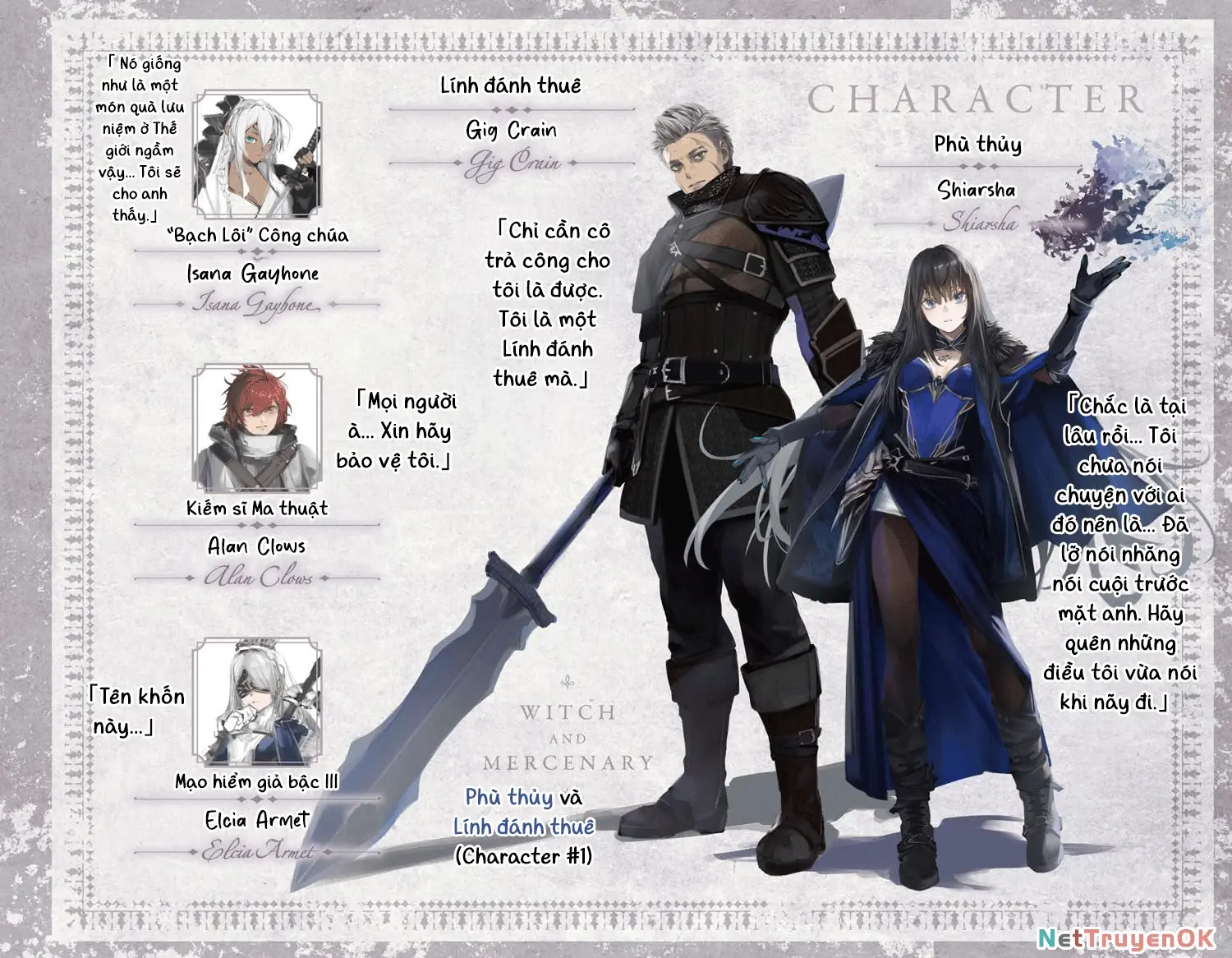 The Witch and the MercenaryMajo to Youhei Chapter 9 - Trang 6