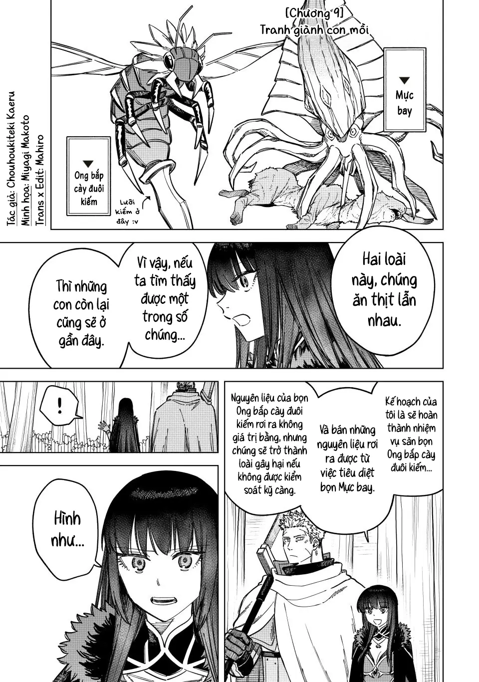 The Witch and the MercenaryMajo to Youhei Chapter 9 - Trang 7