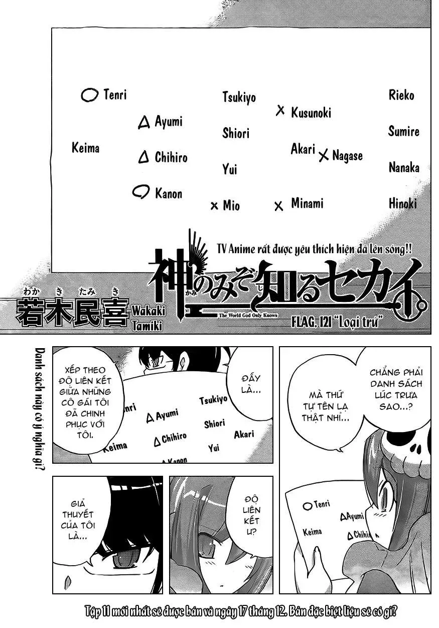 The World God Only Knows Chapter 121 - Trang 4