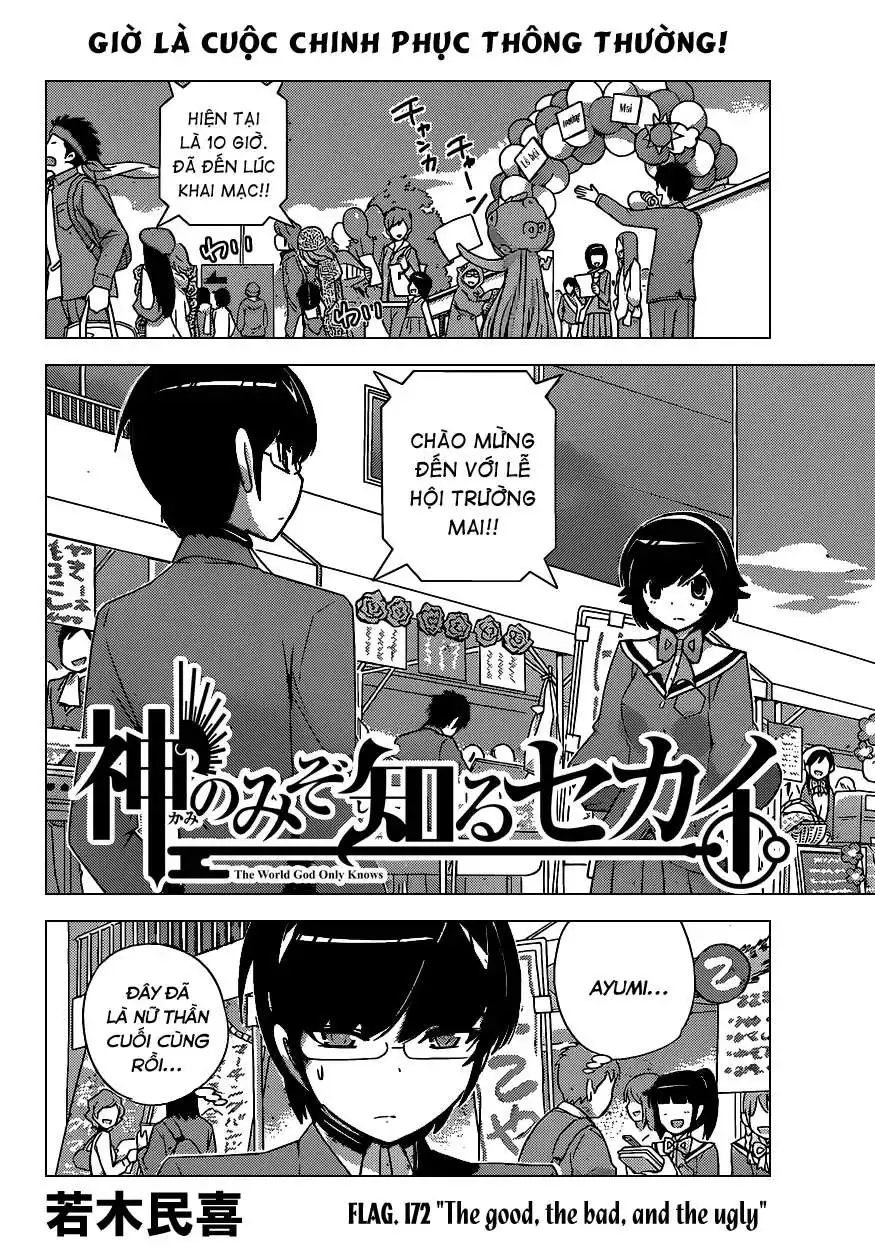 The World God Only Knows Chapter 172 - Trang 3