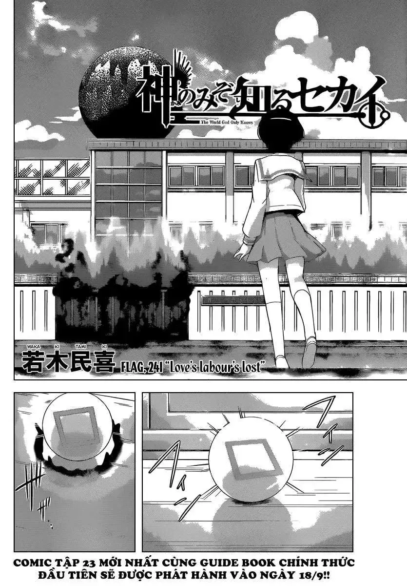 The World God Only Knows Chapter 241 - Trang 3