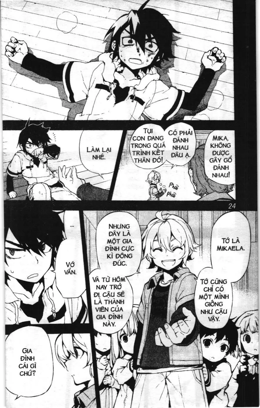 Thiên thần diệt thế - Seraph of the end (NXB Kim Đồng) Chapter 1 - Trang 23