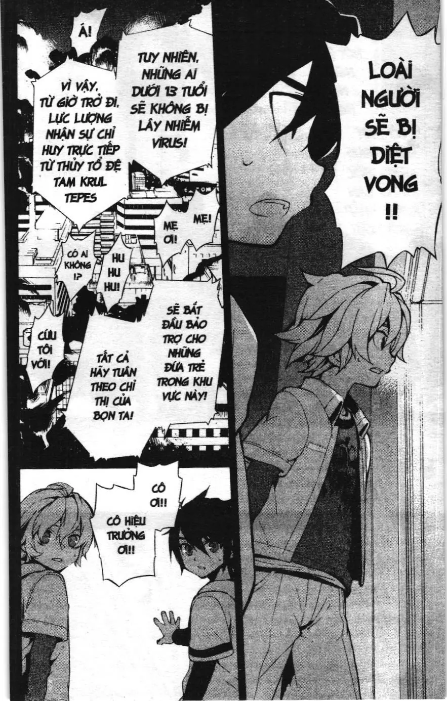 Thiên thần diệt thế - Seraph of the end (NXB Kim Đồng) Chapter 1 - Trang 29