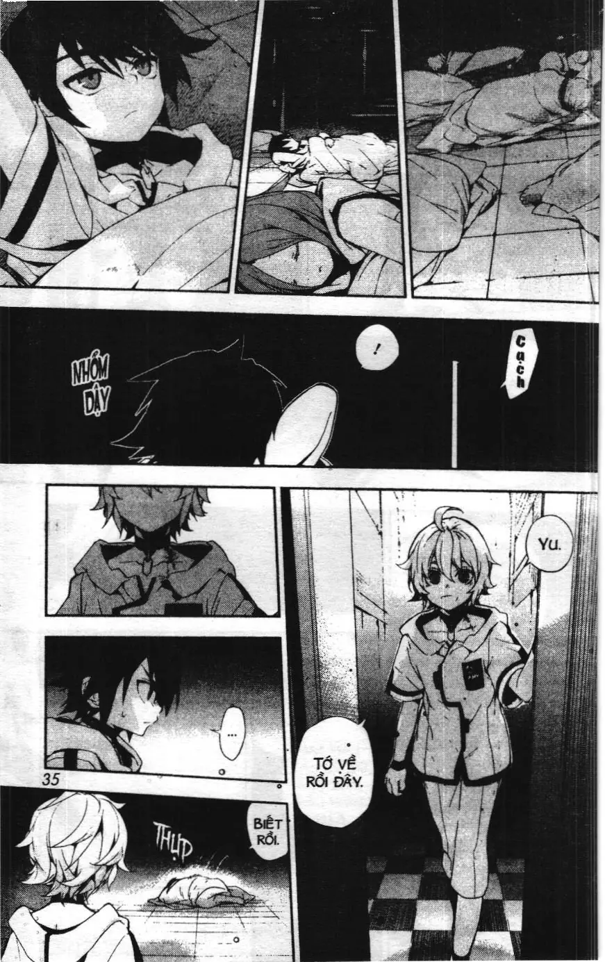 Thiên thần diệt thế - Seraph of the end (NXB Kim Đồng) Chapter 1 - Trang 34