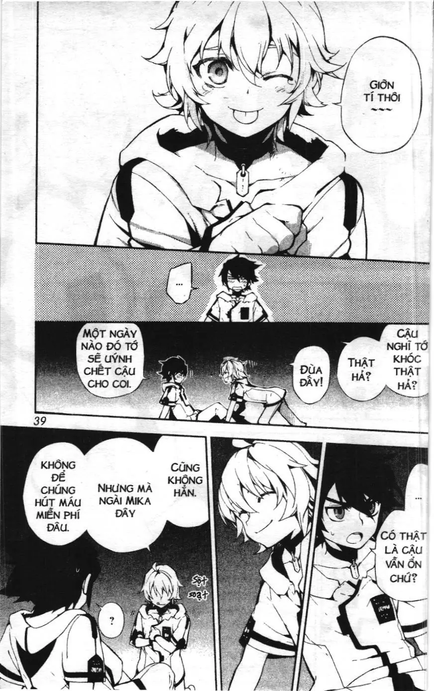 Thiên thần diệt thế - Seraph of the end (NXB Kim Đồng) Chapter 1 - Trang 38