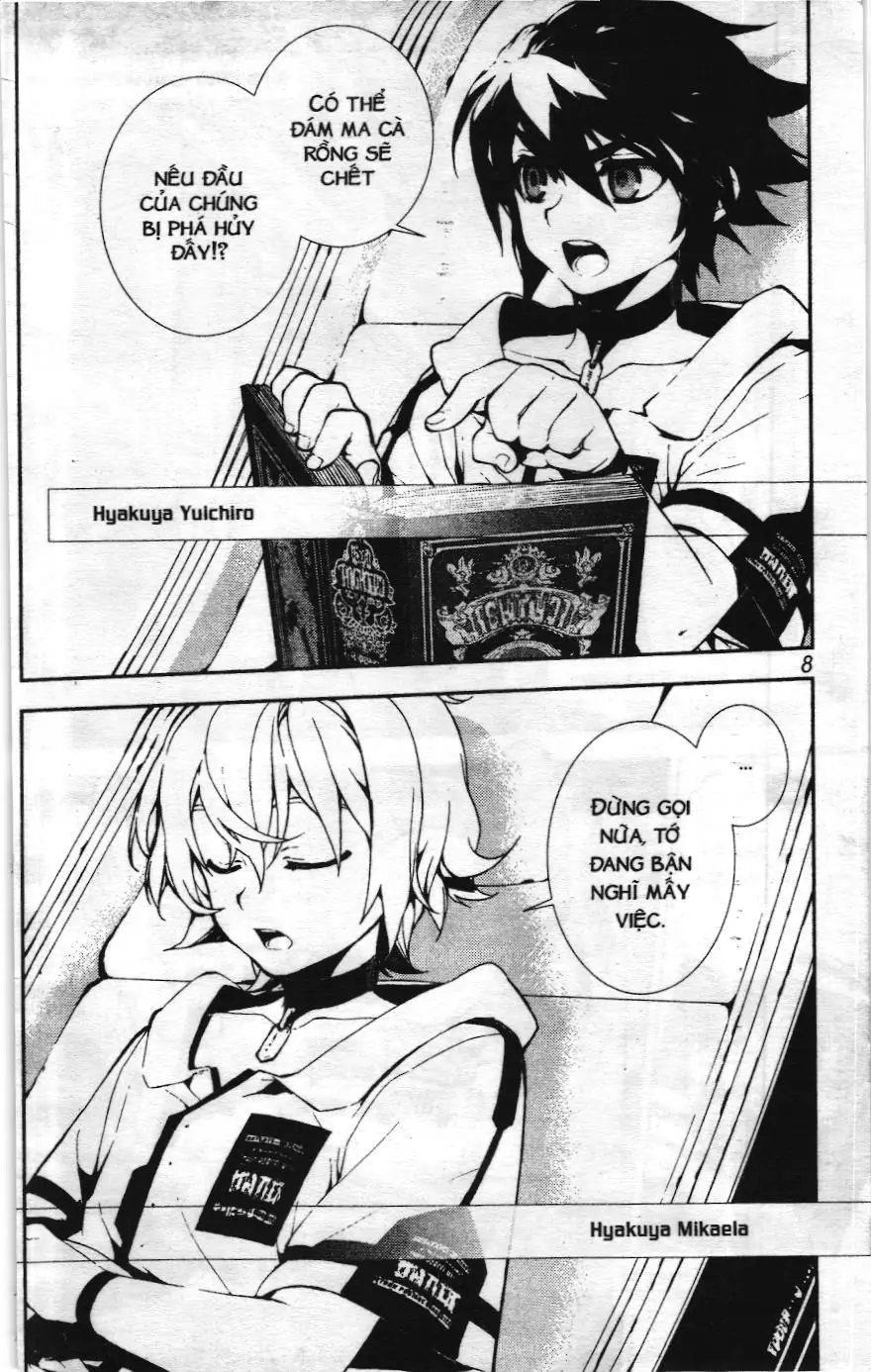 Thiên thần diệt thế - Seraph of the end (NXB Kim Đồng) Chapter 1 - Trang 7