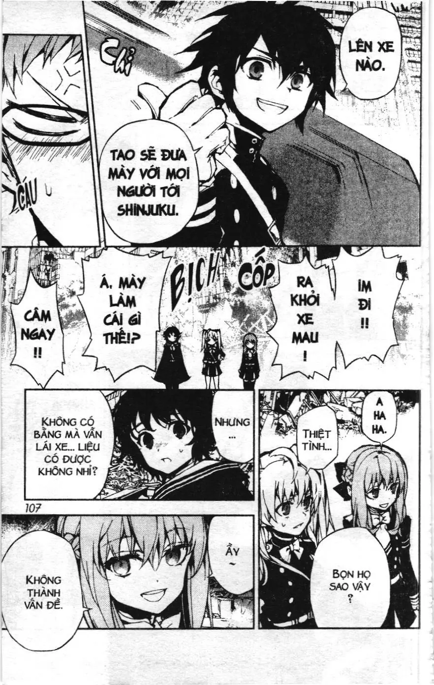 Thiên thần diệt thế - Seraph of the end (NXB Kim Đồng) Chapter 10 - Trang 10