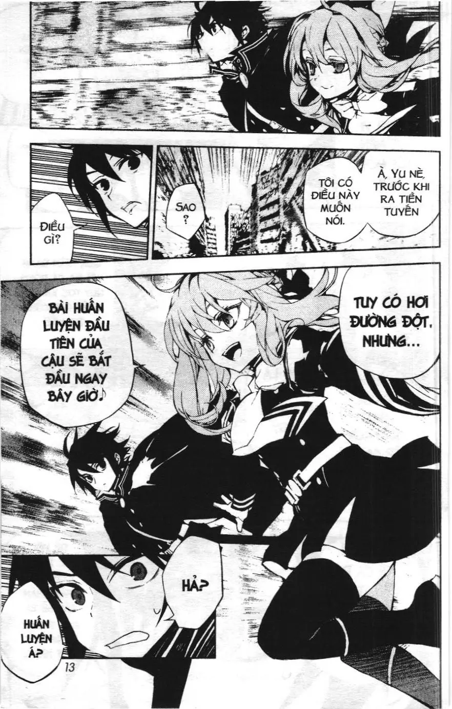 Thiên thần diệt thế - Seraph of the end (NXB Kim Đồng) Chapter 12 - Trang 10
