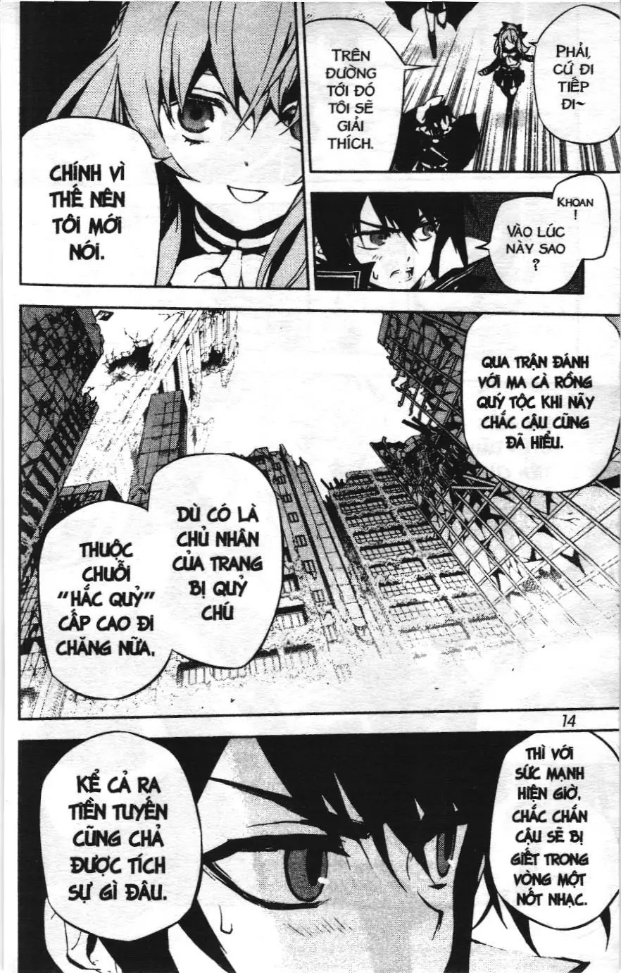Thiên thần diệt thế - Seraph of the end (NXB Kim Đồng) Chapter 12 - Trang 11