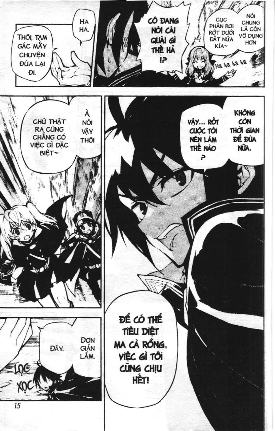 Thiên thần diệt thế - Seraph of the end (NXB Kim Đồng) Chapter 12 - Trang 12