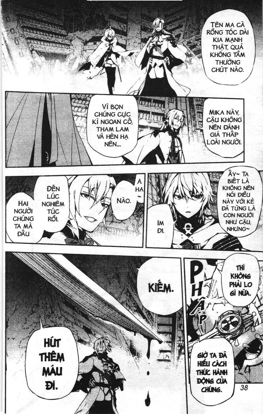 Thiên thần diệt thế - Seraph of the end (NXB Kim Đồng) Chapter 12 - Trang 35