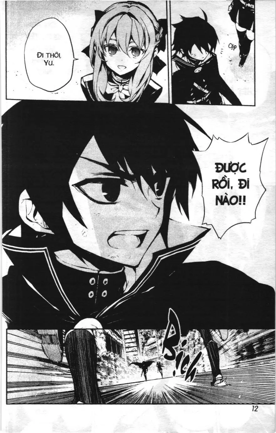 Thiên thần diệt thế - Seraph of the end (NXB Kim Đồng) Chapter 12 - Trang 9