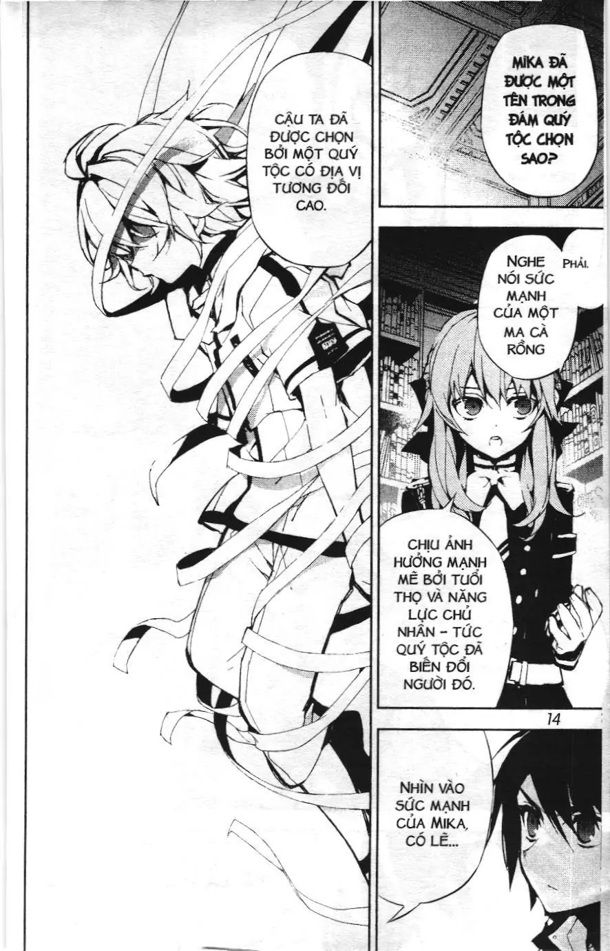 Thiên thần diệt thế - Seraph of the end (NXB Kim Đồng) Chapter 16 - Trang 11