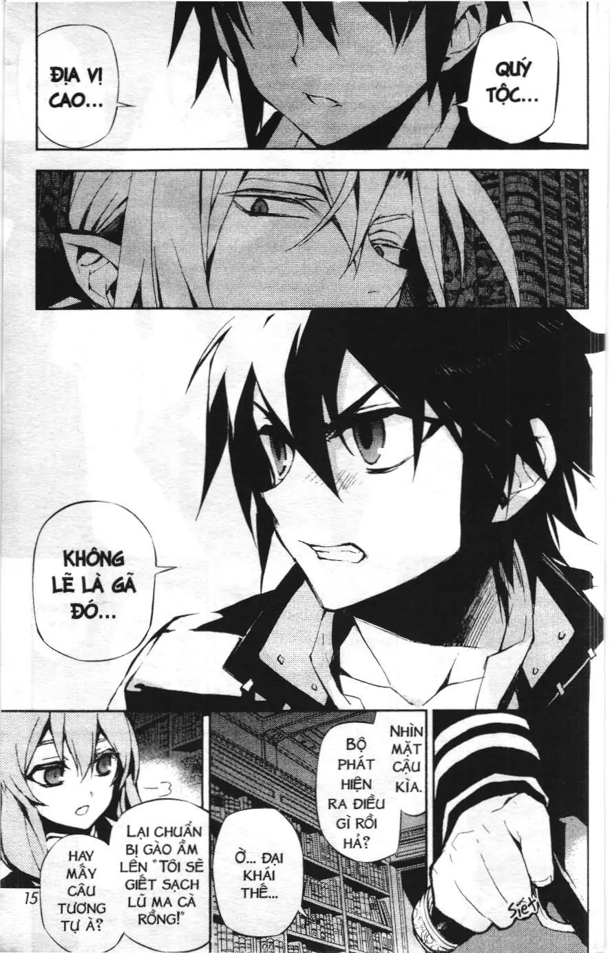 Thiên thần diệt thế - Seraph of the end (NXB Kim Đồng) Chapter 16 - Trang 12