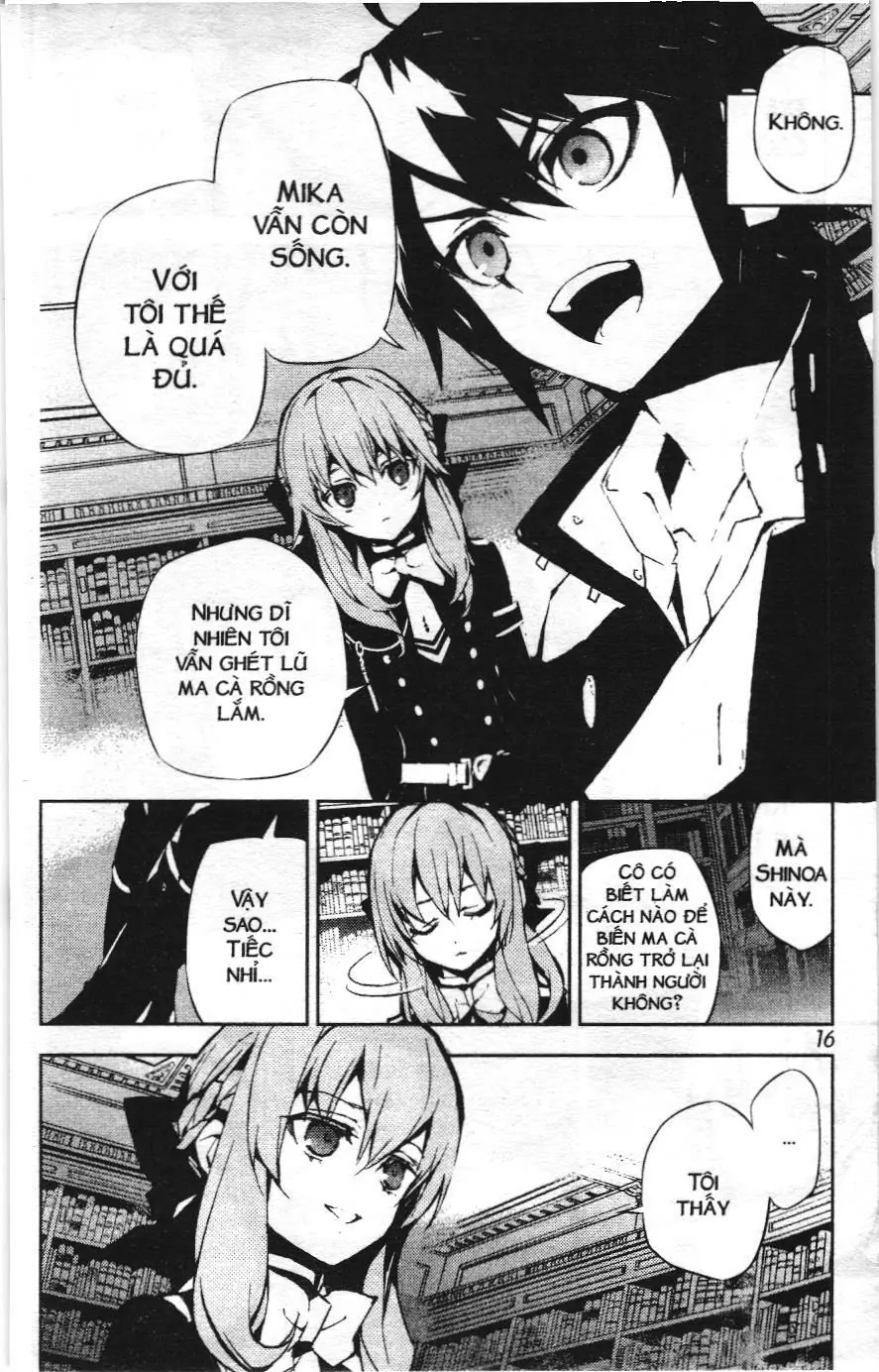 Thiên thần diệt thế - Seraph of the end (NXB Kim Đồng) Chapter 16 - Trang 13