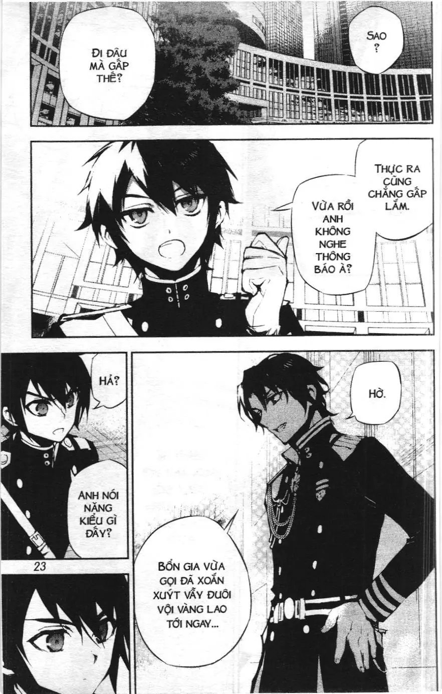 Thiên thần diệt thế - Seraph of the end (NXB Kim Đồng) Chapter 16 - Trang 20