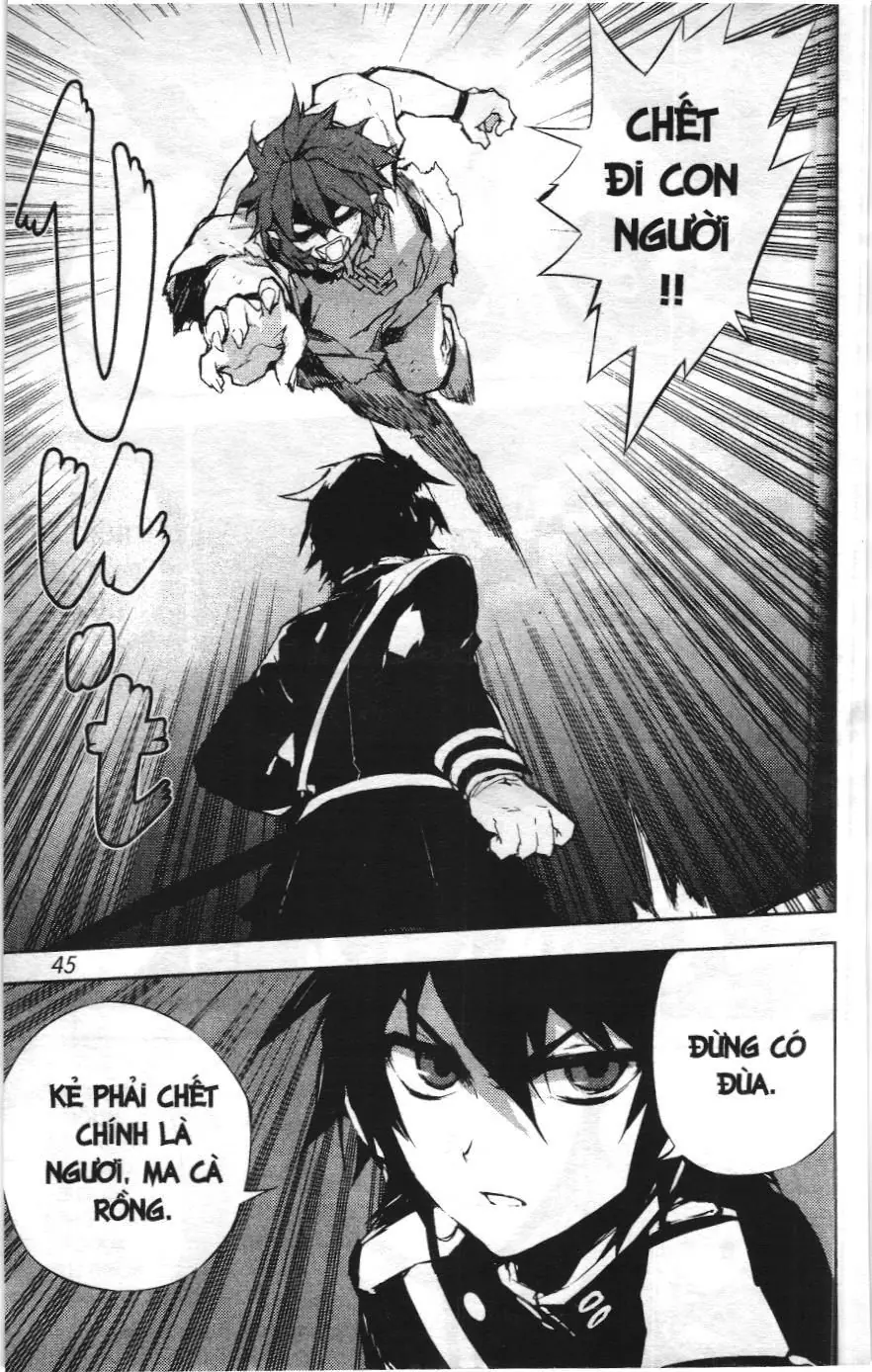 Thiên thần diệt thế - Seraph of the end (NXB Kim Đồng) Chapter 16 - Trang 42