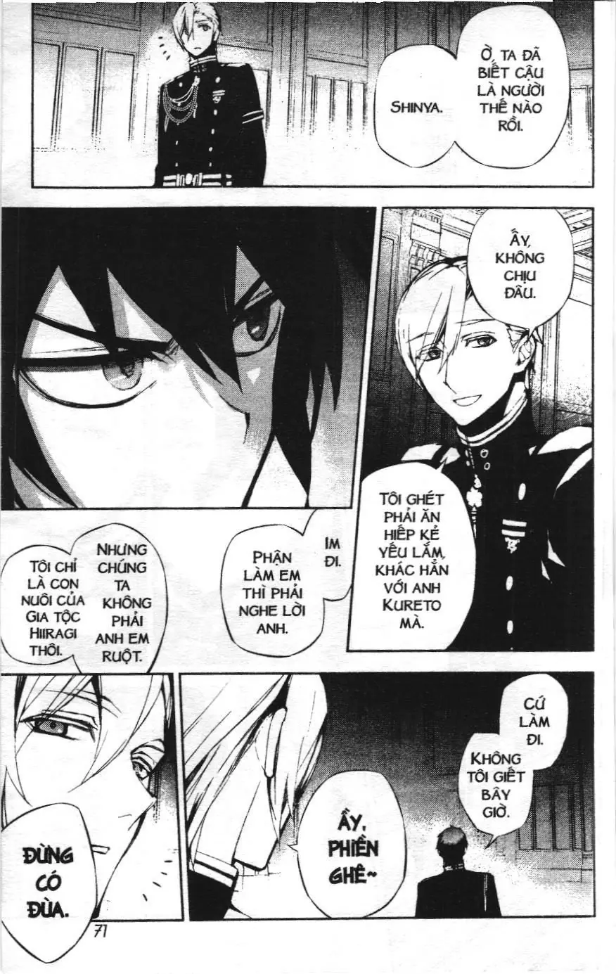 Thiên thần diệt thế - Seraph of the end (NXB Kim Đồng) Chapter 17 - Trang 22