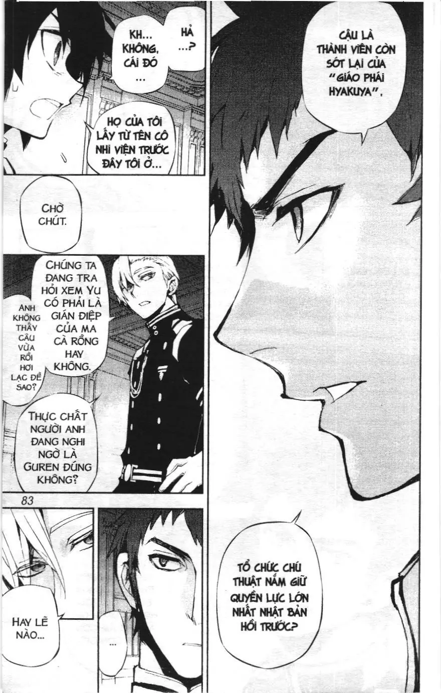 Thiên thần diệt thế - Seraph of the end (NXB Kim Đồng) Chapter 17 - Trang 34