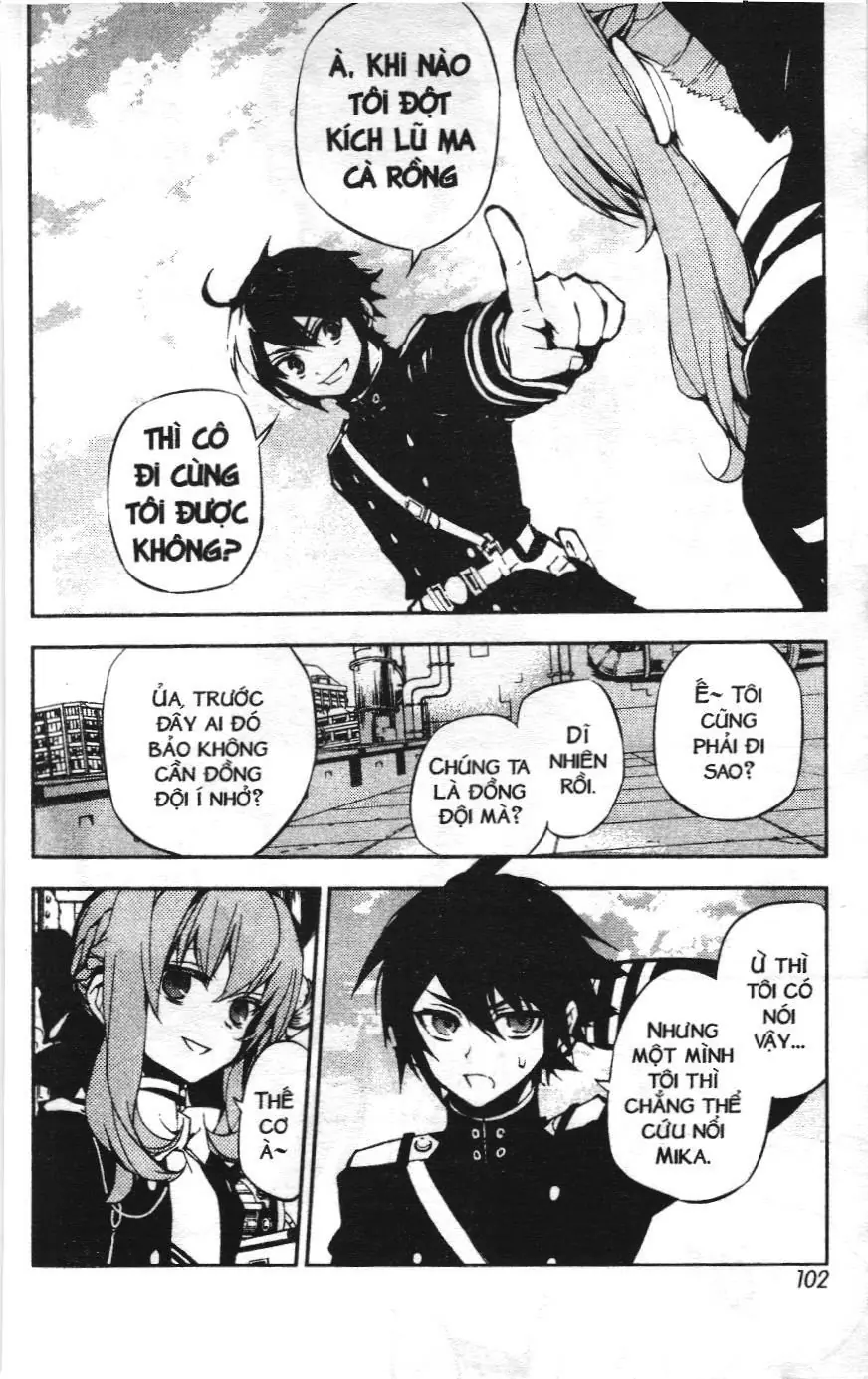 Thiên thần diệt thế - Seraph of the end (NXB Kim Đồng) Chapter 18 - Trang 9