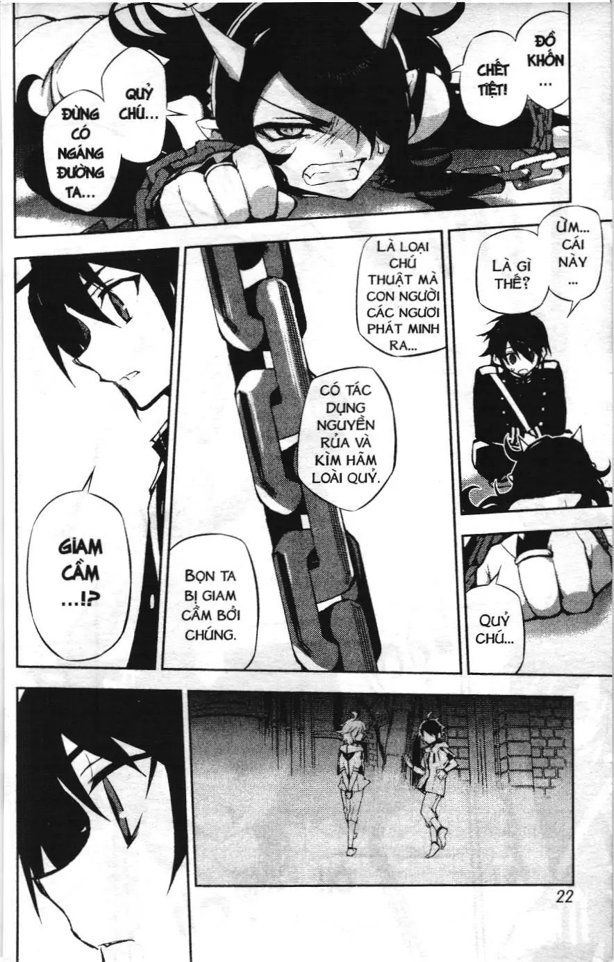 Thiên thần diệt thế - Seraph of the end (NXB Kim Đồng) Chapter 20 - Trang 19