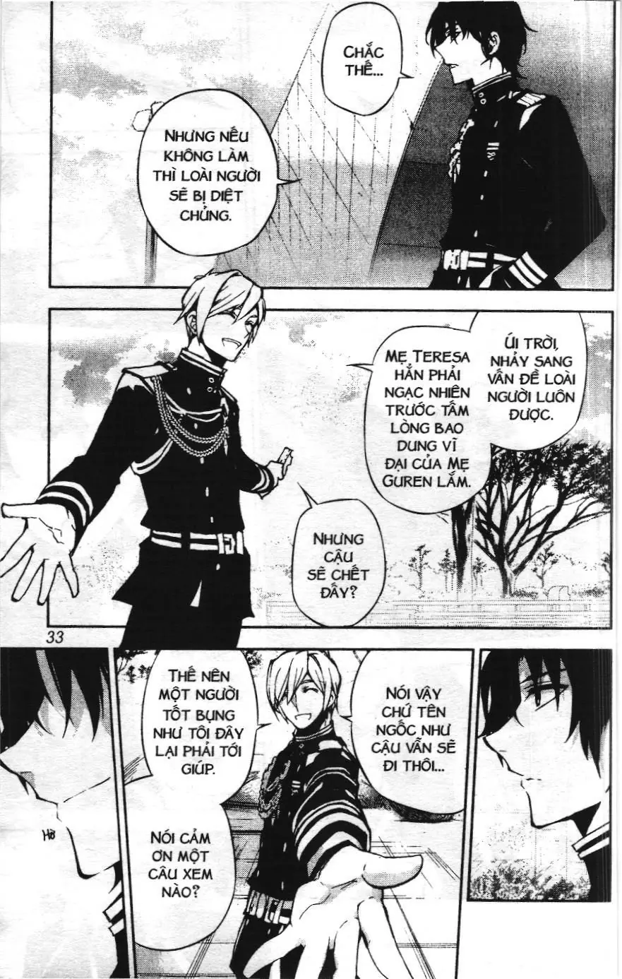 Thiên thần diệt thế - Seraph of the end (NXB Kim Đồng) Chapter 24 - Trang 30