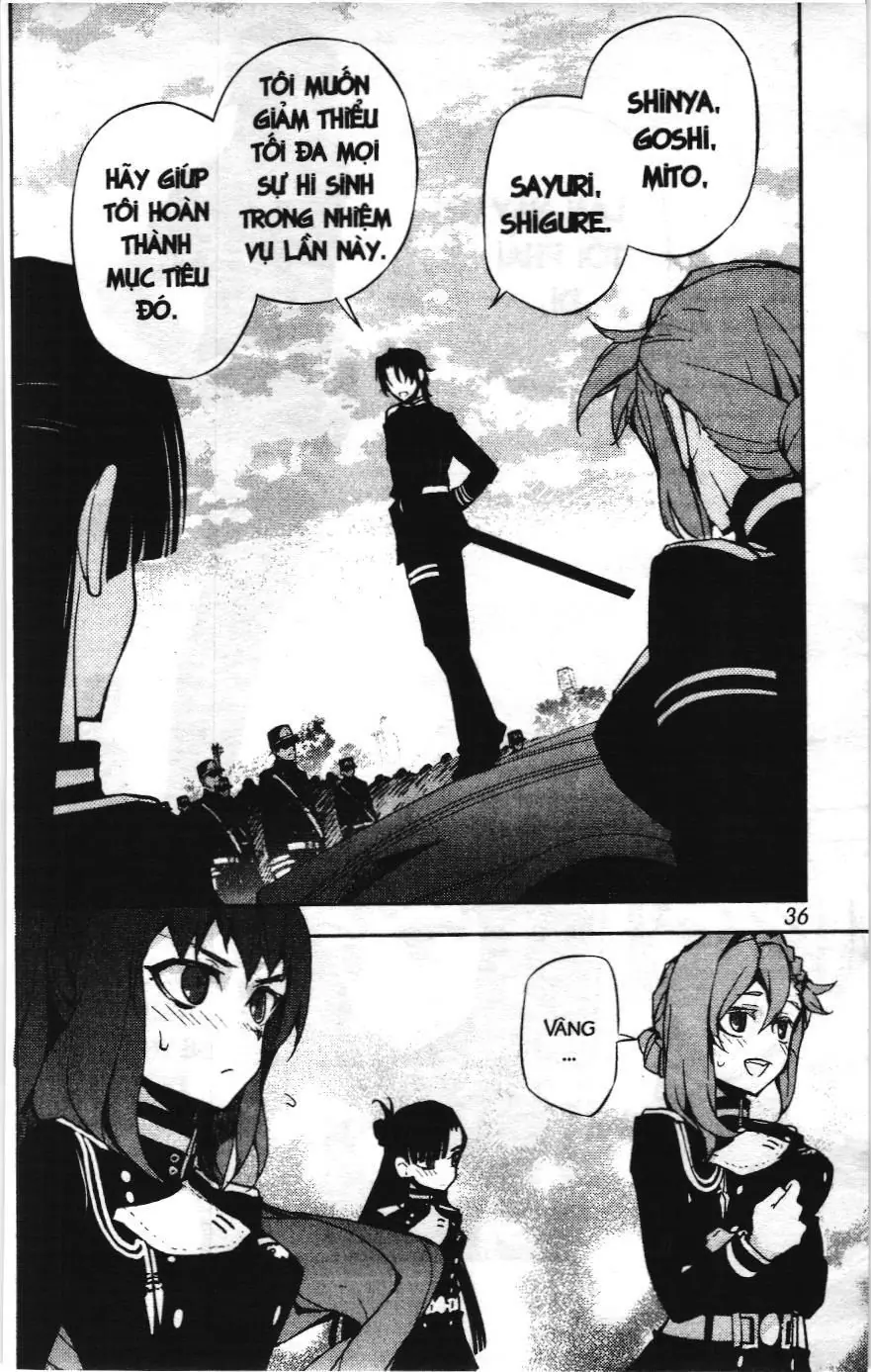 Thiên thần diệt thế - Seraph of the end (NXB Kim Đồng) Chapter 24 - Trang 33