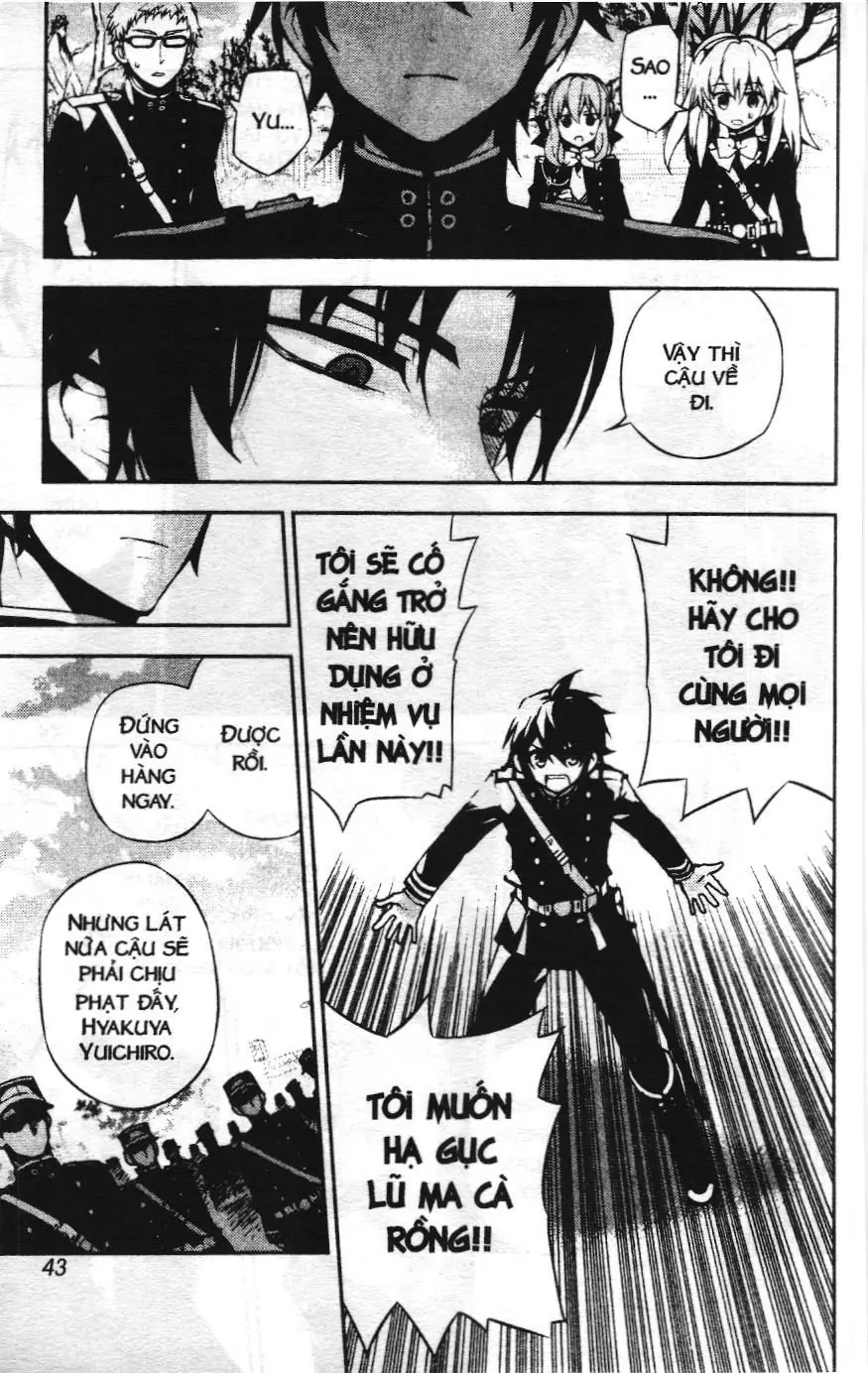 Thiên thần diệt thế - Seraph of the end (NXB Kim Đồng) Chapter 24 - Trang 40