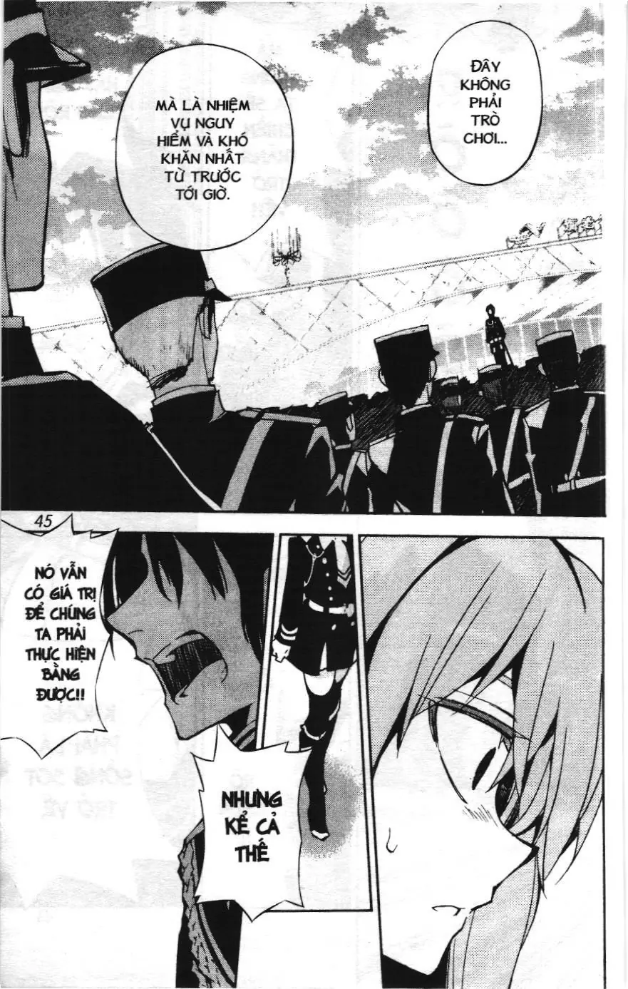 Thiên thần diệt thế - Seraph of the end (NXB Kim Đồng) Chapter 24 - Trang 42