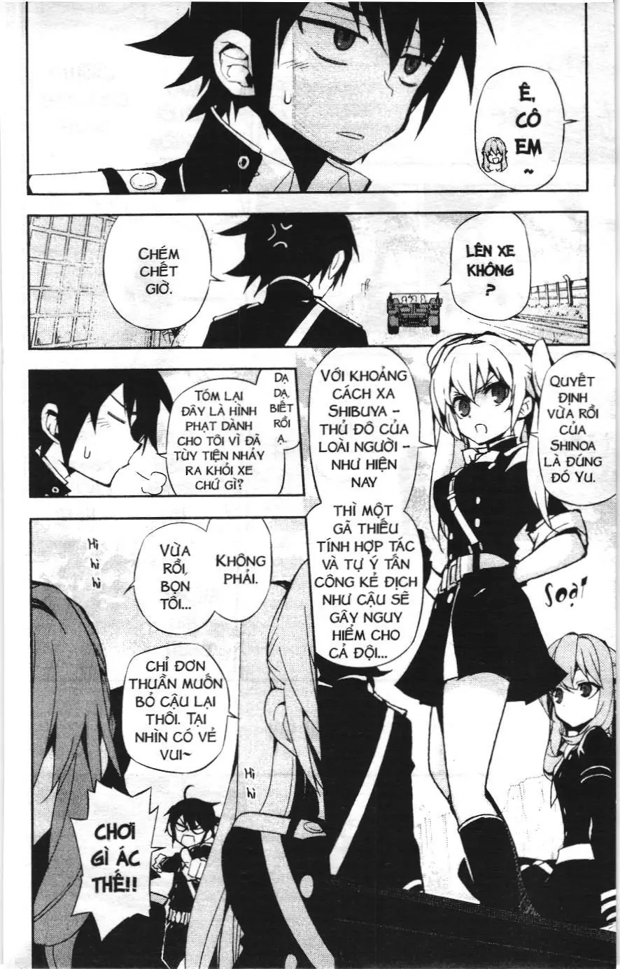 Thiên thần diệt thế - Seraph of the end (NXB Kim Đồng) Chapter 24 - Trang 9