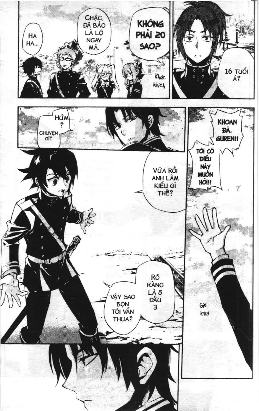 Thiên thần diệt thế - Seraph of the end (NXB Kim Đồng) Chapter 26 - Trang 16