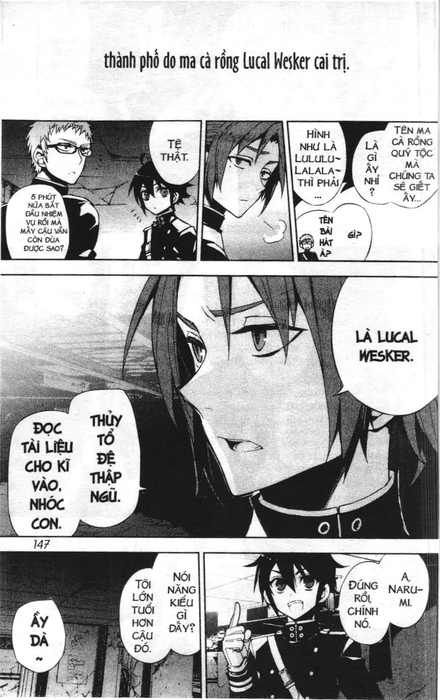Thiên thần diệt thế - Seraph of the end (NXB Kim Đồng) Chapter 27 - Trang 4