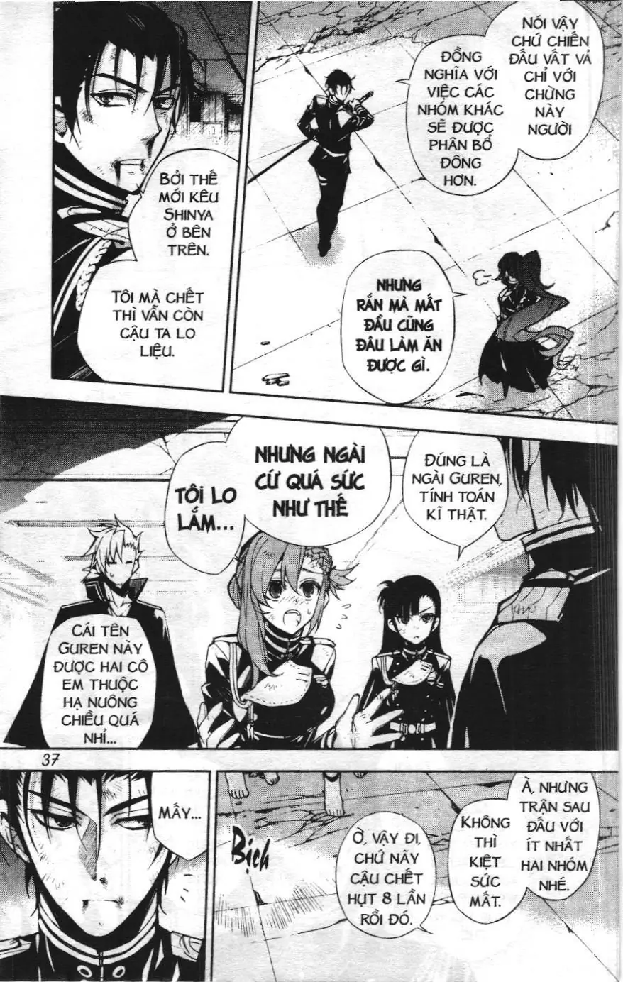 Thiên thần diệt thế - Seraph of the end (NXB Kim Đồng) Chapter 28 - Trang 34