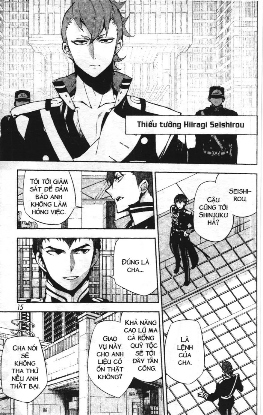 Thiên thần diệt thế - Seraph of the end (NXB Kim Đồng) Chapter 32 - Trang 11
