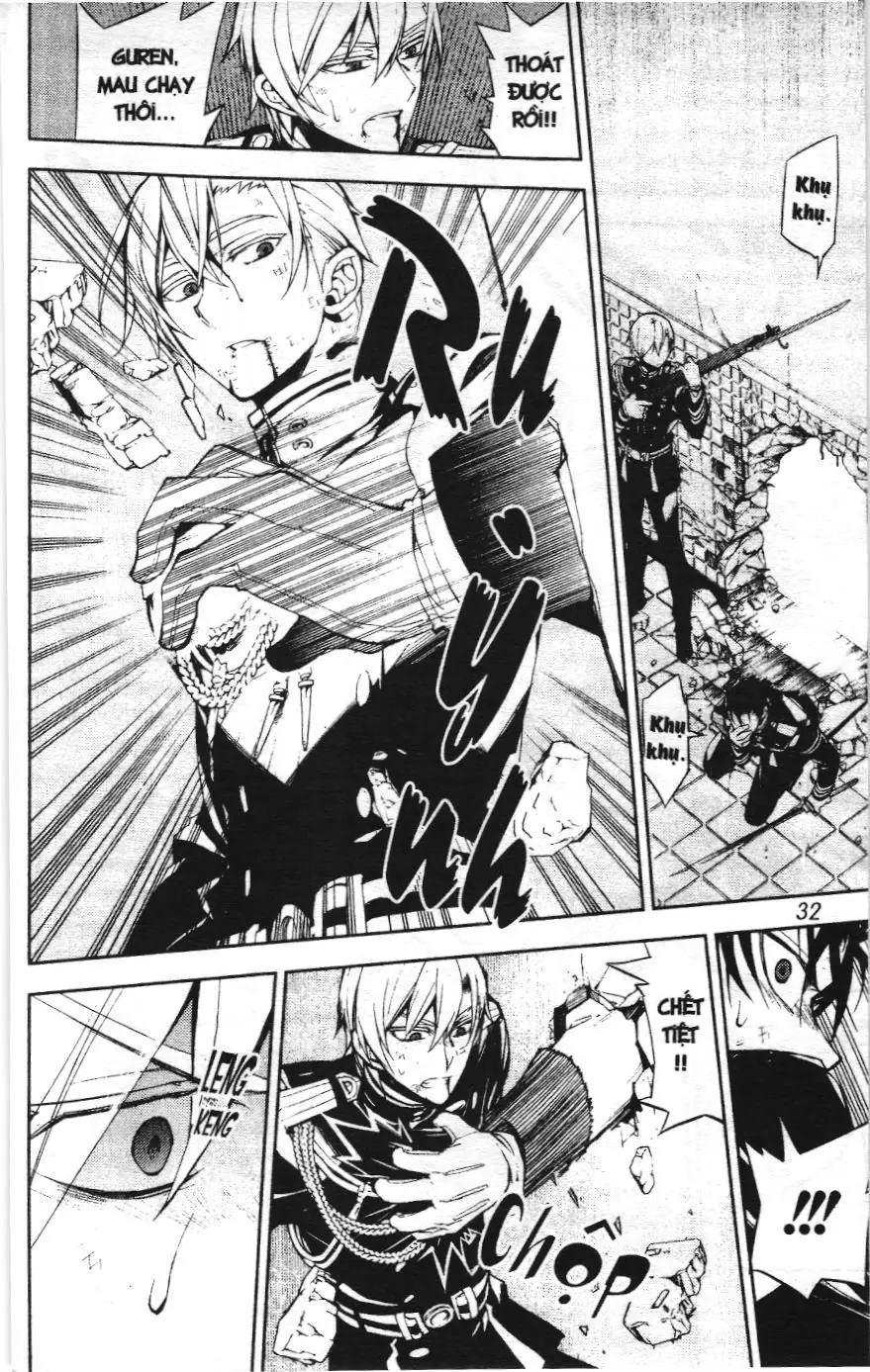 Thiên thần diệt thế - Seraph of the end (NXB Kim Đồng) Chapter 32 - Trang 28