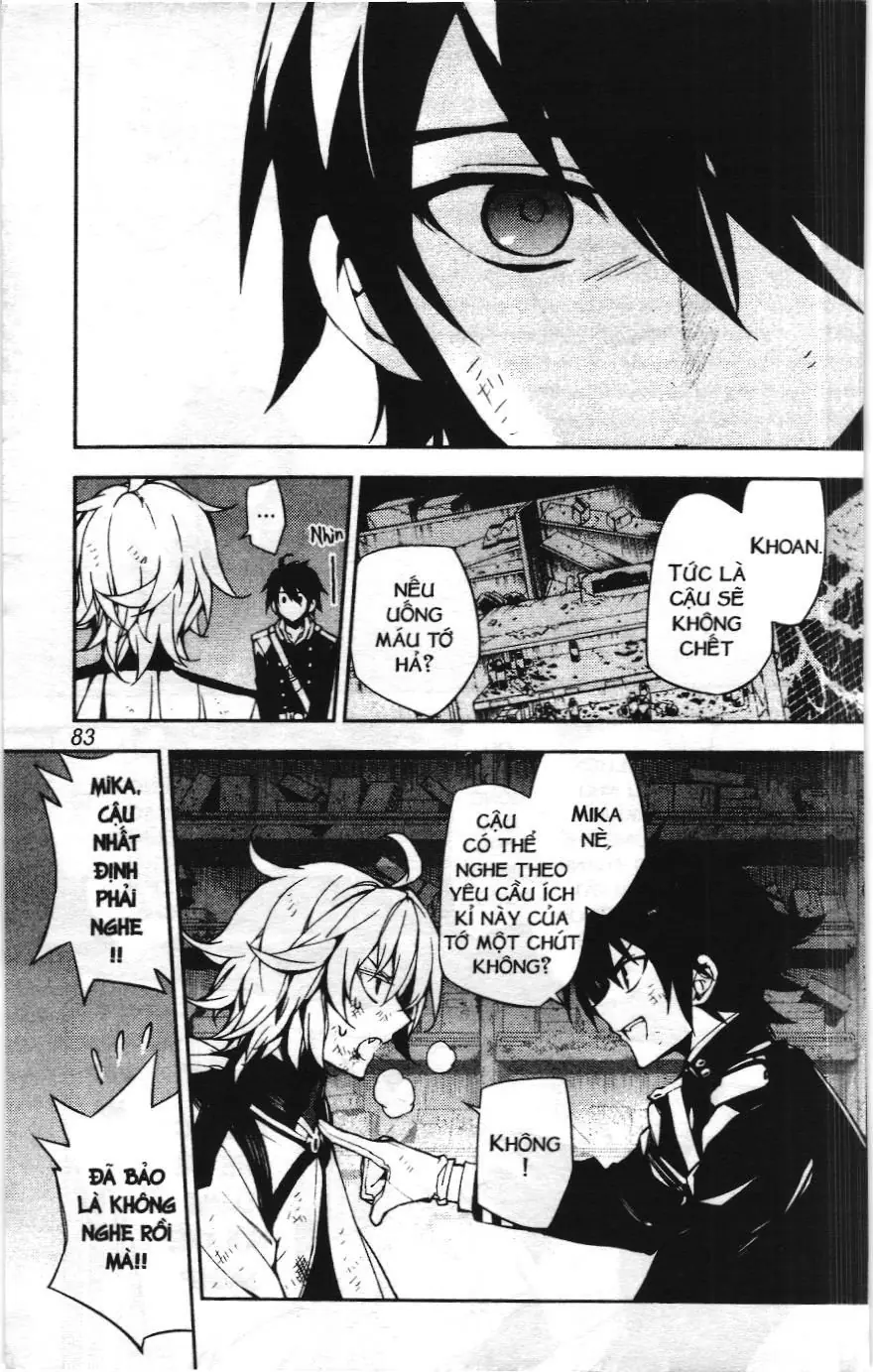 Thiên thần diệt thế - Seraph of the end (NXB Kim Đồng) Chapter 36 - Trang 34