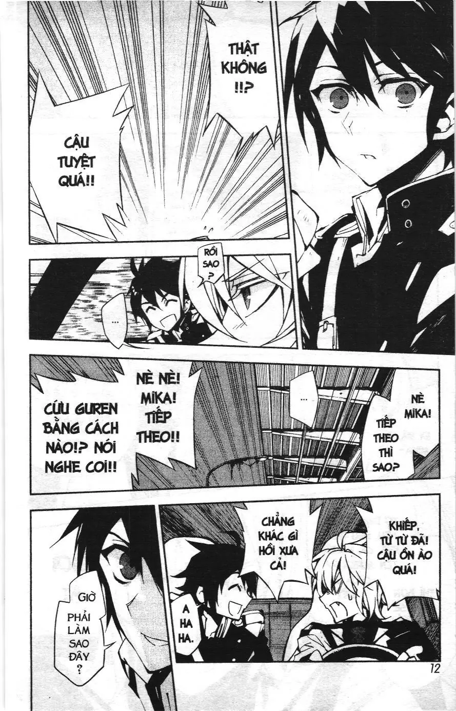 Thiên thần diệt thế - Seraph of the end (NXB Kim Đồng) Chapter 39 - Trang 9
