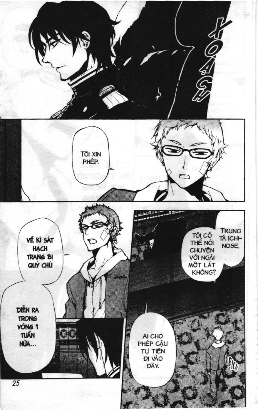 Thiên thần diệt thế - Seraph of the end (NXB Kim Đồng) Chapter 4 - Trang 22